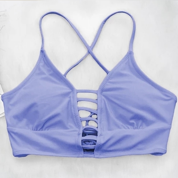 5⭐ rated ❤Purple Leaf Print Bikini - Picture 6 of 9